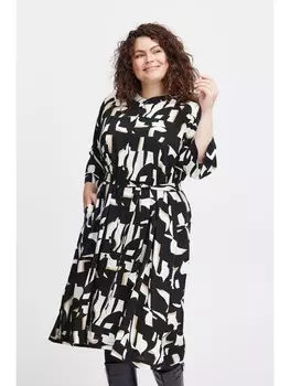 Короткое платье Fransa Blusen FPFLOWY DR 1 20612544, черный