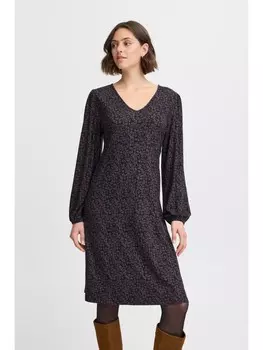 Короткое платье Fransa Jersey, черный