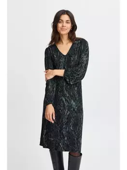 Короткое платье Fransa Jersey, зеленый