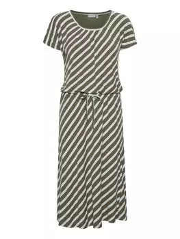 Короткое платье Fransa Jerseykleid FRVESUNNA 2 Dress - 20609071 Kurzes Kleid mit Schnrung, зеленый