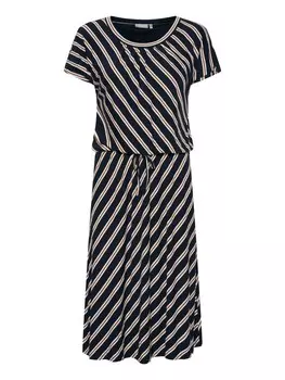 Короткое платье Fransa Jerseykleid FRVESUNNA 2 Dress - 20609071 Kurzes Kleid mit Schnrung, синий