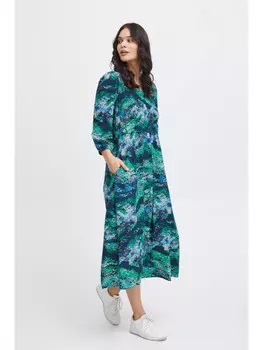 Короткое платье Fransa Maxi, красочный