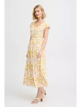 Короткое платье Fransa Maxi, оранжевый