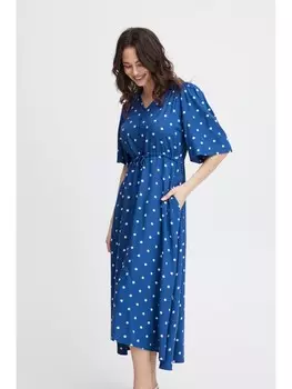 Короткое платье Fransa Maxi, синий