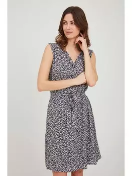 Короткое платье Fransa Sommerkleid FRALCRINKLE 3 Dress - 20609295 Sommerkleid, синий