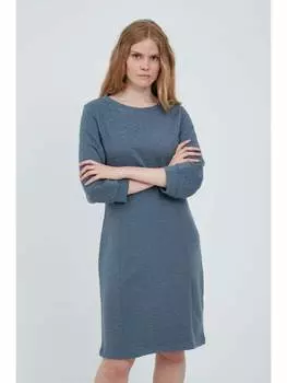 Короткое платье Fransa Sweatkleid FRBECARDI 2 Dress - 20609585 Modisches Kleid mit Struktur-Optik, светло-синий