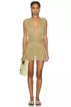 Короткое платье-футляр синди Vix Swimwear, зеленый