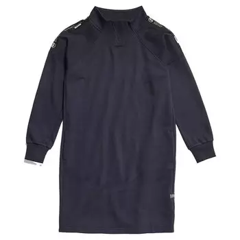 Короткое платье G-Star Tape Raglan Loose Long Sleeve, черный