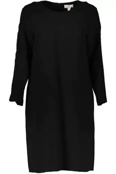 Короткое платье Gant Chic с длинными женскими рукавами, черный