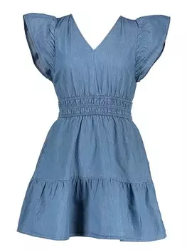 Короткое платье GAP Jeans, синий