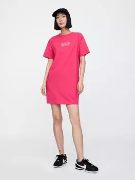 Короткое платье GAP, розовый