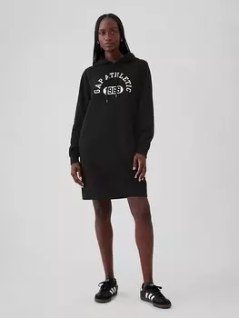 Короткое платье GAP Sweat, черный
