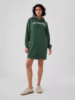 Короткое платье GAP Sweat, зеленый