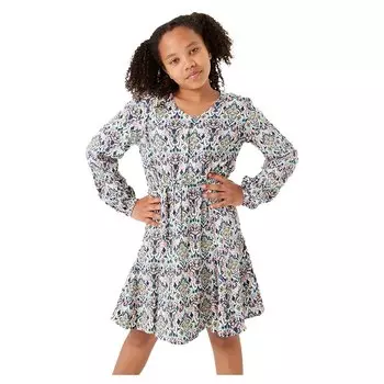 Короткое платье Garcia M42481 Teen Long Sleeve, разноцветный