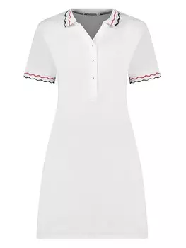Короткое платье Geographical Norway Polo Jamaela, белый