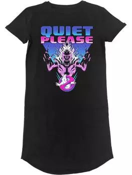 Короткое платье Ghostbusters, черный