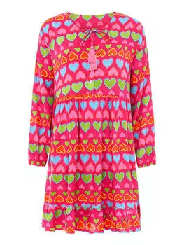 Короткое платье Herz & Traum Zwillingsherz, красочный