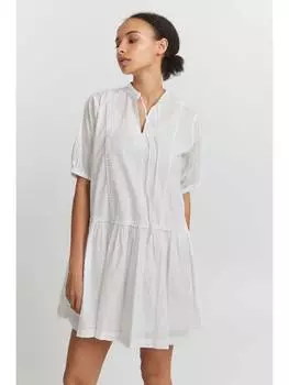 Короткое платье ICHI, белый