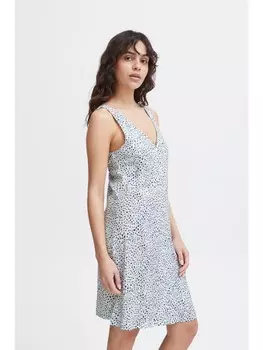 Короткое платье ICHI Blusen, синий