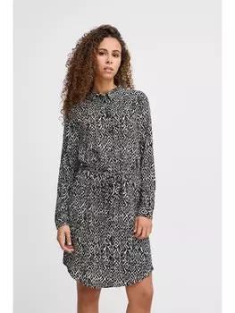 Короткое платье ICHI Midi, красочный