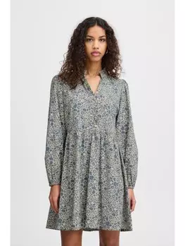 Короткое платье ICHI Midi, красочный