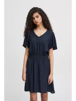 Короткое платье ICHI, синий