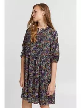 Короткое платье ICHI Sommerkleid, красочный