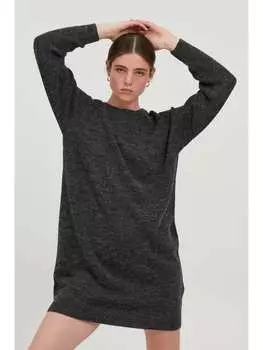 Короткое платье ICHI, темно-серый