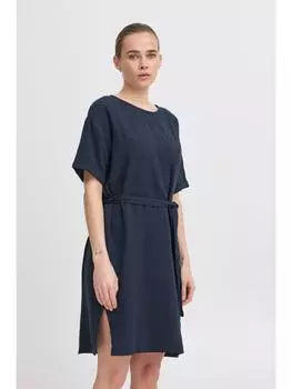Короткое платье ICHI, темно-синий