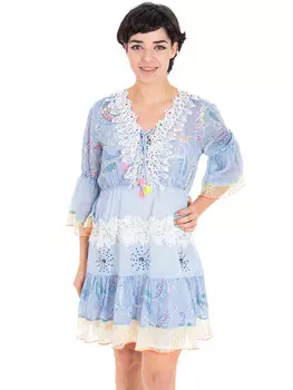 Короткое платье Isla Bonita by SIGRIS, голубой