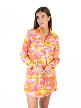 Короткое платье Isla Bonita by SIGRIS, цвет rosa/gelb