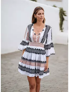 Короткое платье Isla Bonita by SIGRIS, белый