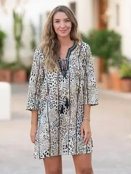 Короткое платье Isla Bonita by SIGRIS, кремовый