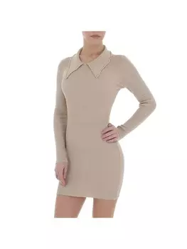 Короткое платье Ital-Design Kleid, бежевый