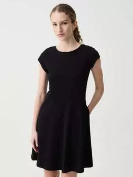 Короткое платье из хлопка Ovs, цвет black