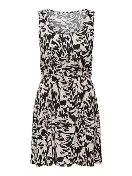 Короткое платье JDY Mini Starr Life, бежевый