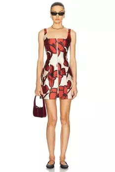 Короткое платье Клэр Alexis, цвет Rust Petal