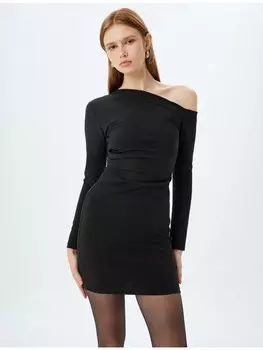 Короткое платье KOTON Kleid, черный