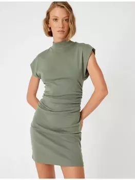 Короткое платье KOTON Kleid, хаки