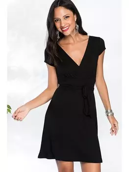 Короткое платье LA Angels, черный