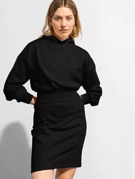 Короткое платье Les Lunes Sweatkleid Charlie, черный