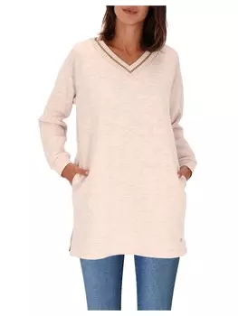 Короткое платье Les Tropeziennes Sweatkleid, бежевый