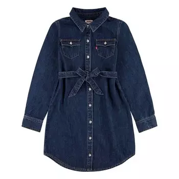 Короткое платье Levi's Western Shirt, синий