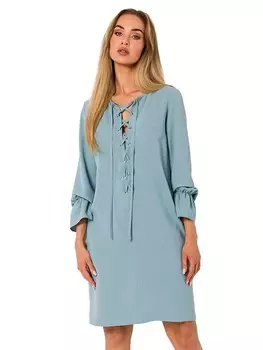 Короткое платье made of emotion, голубой