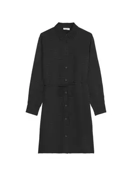 Короткое платье Marc O'Polo DENIM Hemdblusen regular, черный