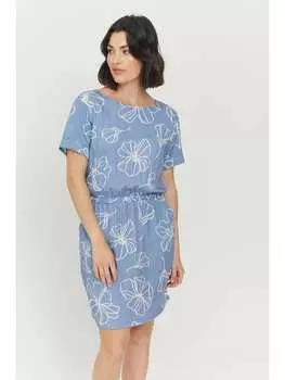 Короткое платье MAZINE Kleid Valera, светло-синий