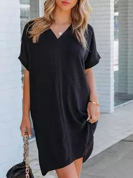 Короткое платье Milan Kiss, черный