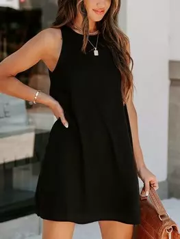 Короткое платье Milan Kiss, черный