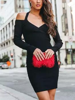 Короткое платье Milan Kiss, черный