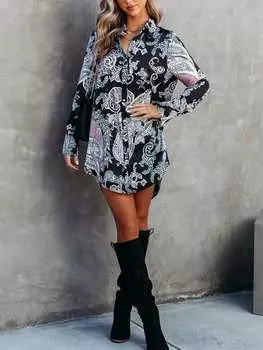 Короткое платье Milan Kiss, черный/белый